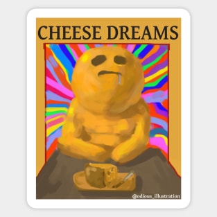 Cheese Dreams Sticker